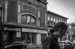 Martin Saint, lead singer of the Ember Glows in Ottawa